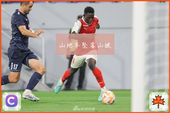 山地车坠落山坡